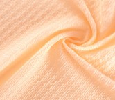 Orange jacquard cloqu?